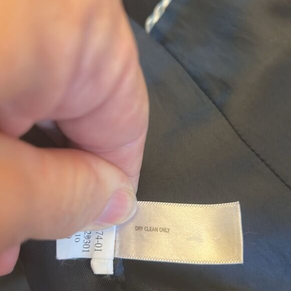 Gap deep navy button front blazer Size 6 EUC - Picture 10 of 12